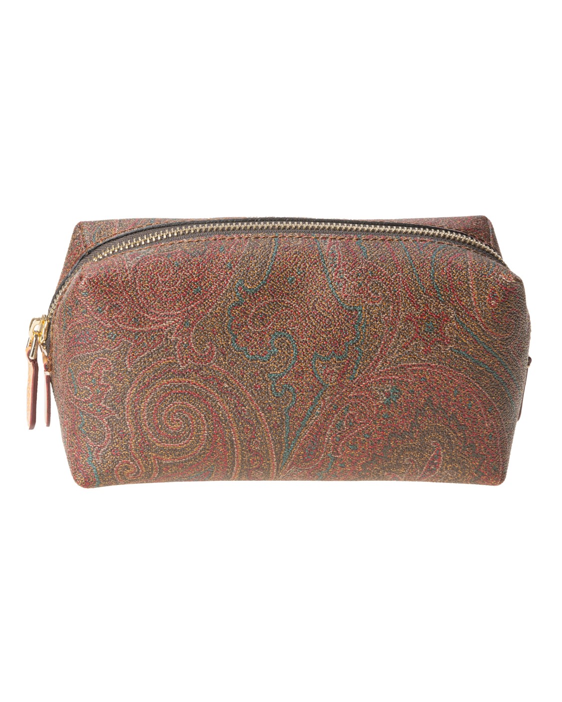 shop ETRO  Beauty: Etro beauty realizzato nell'inconfondibile tela Paisley jacquard e caratterizzato da finiture in pelle.
Chiusura con cerniera.
Accessori metallici con finitura dorata.
Fodera in tessuto logato ETRO.
Composizione Esterno: Tessuto di cotone Paisley jacquard spalmato con grana opaca e doppiato in tela.
Finiture: 100% pelle di vitello.
Fodera: 66% cotone, 34% poliestere.
Dimensioni: 20 x 10,5 x 8,5 cm.
Made in Italy.. 00389 8007-600 number 8998667